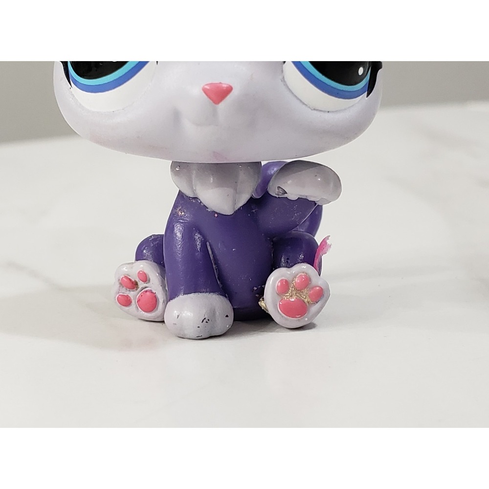 HARD TO FIND - littlest petshop cat #119 g7 purple - Picture 3 of 9